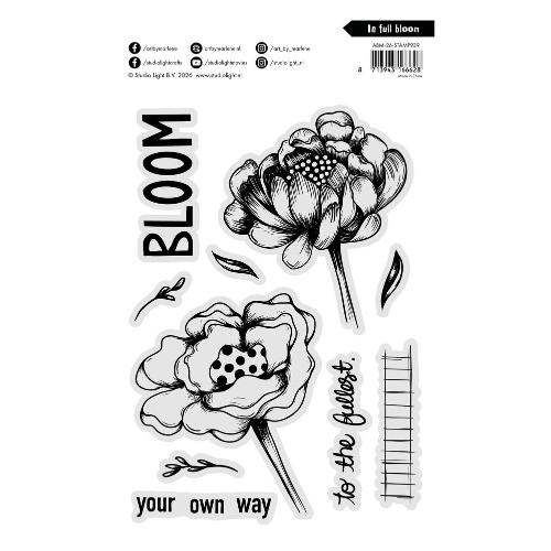 Art By Marlene In Full Bloom Clear Stamps (ABM-26-STAMP939)