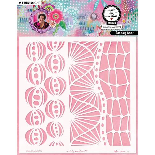 Art By Marlene Dancing Lines Mask (ABM-26-MASK394)