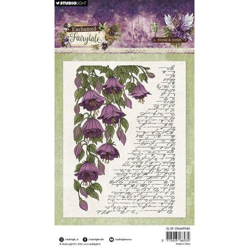 Studio Light Enchanted Fairytale Clear Stamps Floral & Script (SL-EF-STAMP940)