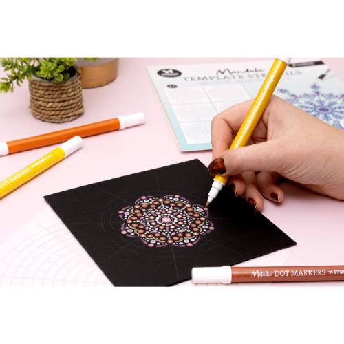Studio Light Mandala Template Stencils (6pcs) (SL-ES-MASK399) - Postage as per Actual