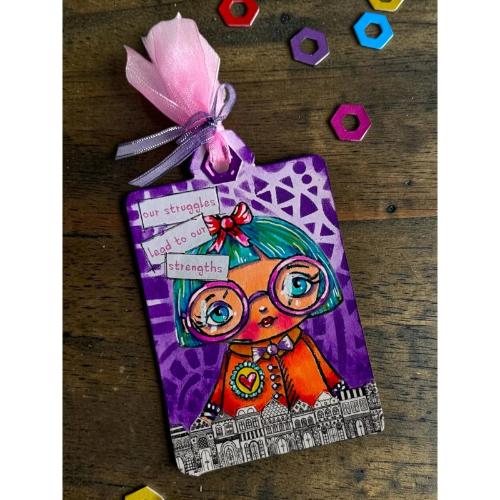 Art By Marlene Hole-Reinforcements Hexagon Confetti
