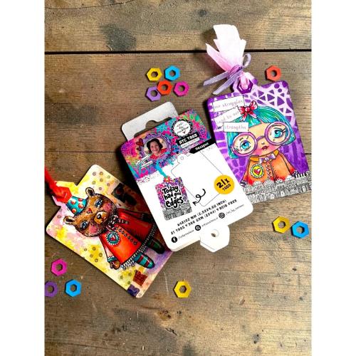 Art By Marlene Hole-Reinforcements Hexagon Confetti