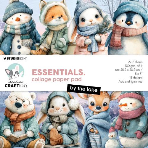 Creative Craftlab By the Lake Essentials Collage Paper Pad (CCL-ES-CPP496)