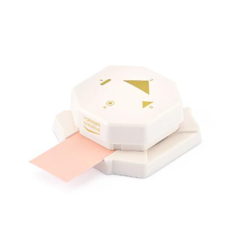 Vaessen Creative - 4-in-1 Corner Punch Retro Labels