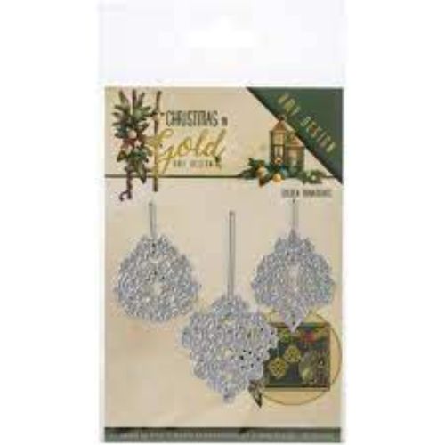 Find It Trading - Precious Marieke Die - Christmas In Gold Ornaments