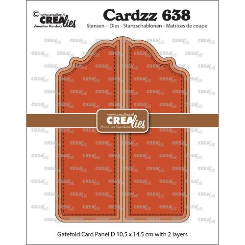 Crealies Cardzz Dies Gatefold Card Panel D (CLCL638)