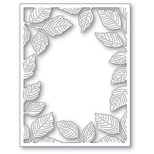 Memory Box - Exquisite Leaf Frame craft die