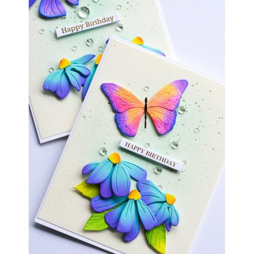 Memory Box - Silver Moon Butterßies craft die