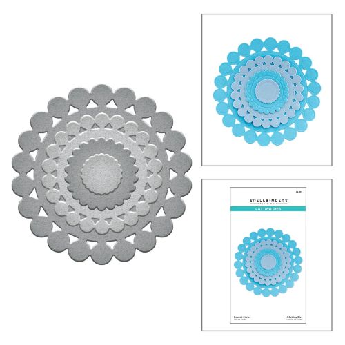 Spellbinders - Beaded Circles Etched Dies
