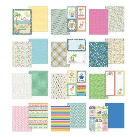 Doodlebug Design Summer Fun 6x8 Inch Paper Pad (8925)