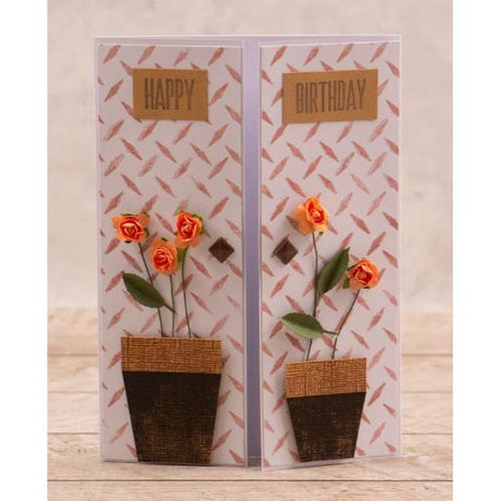 Couture Creations - Checkerplate 5x7 Background Stamp (1pc)
