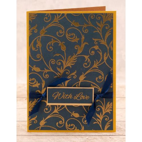 Couture Creations - New Growth 5x7 Background Stamp (1pc)