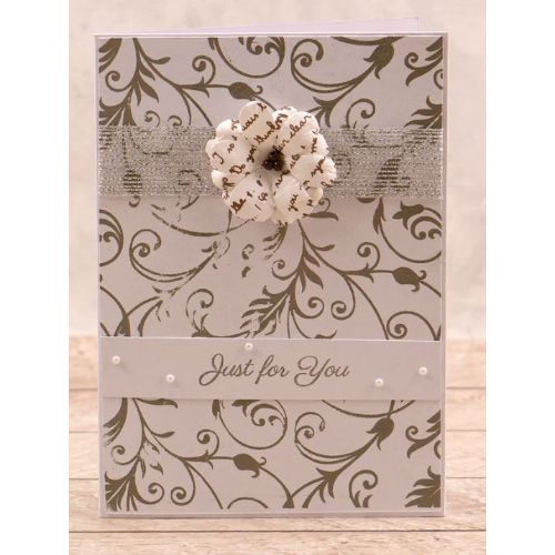 Couture Creations - New Growth 5x7 Background Stamp (1pc)