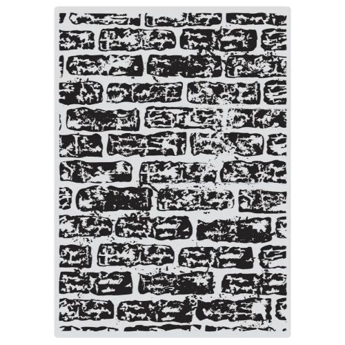 Couture Creations - Brick Wall 5x7 Background Stamp (1pc)