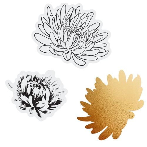 Couture Creations - Layering Stamp and Die Set - Elegance - Aster Mini (4pc)