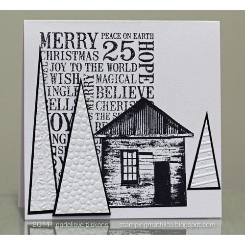 Darkroom Door - Word Block Christmas