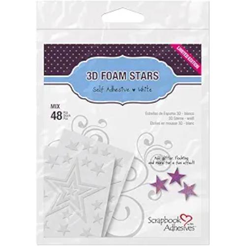 Scrapbook Adhesives - 3D Foam Stars - No.01211