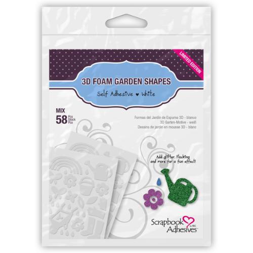 Scrapbook Adhesives - 3D Foam Garden Shapes - No.01218