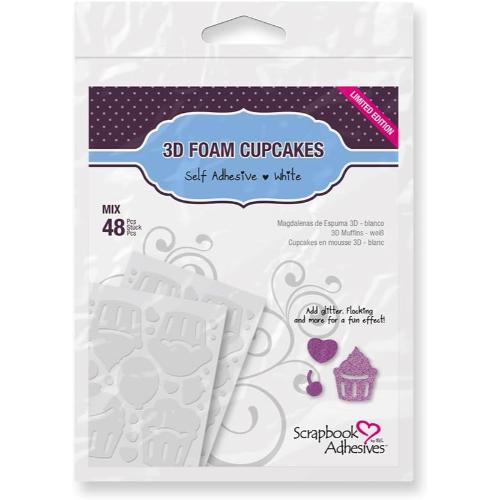 Scrapbook Adhesives - 3D Foam Cupcakes - No.01219