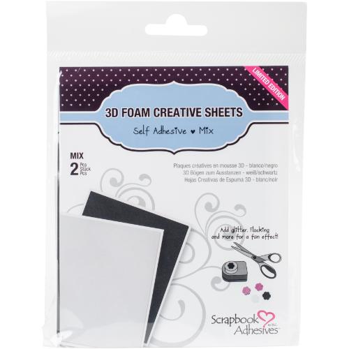 Scrapbook Adhesives - 3D Foam Creative Sheets - No.01223