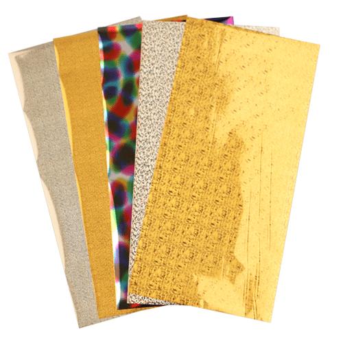Scrapbook Adhesives - Metallic Transfer Foil Sheets 6 x 12 in - No.01402 - Postage as per Actual