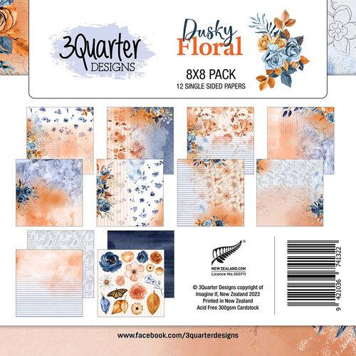 3Quarter Designs Dusky Floral 8x8 Collection