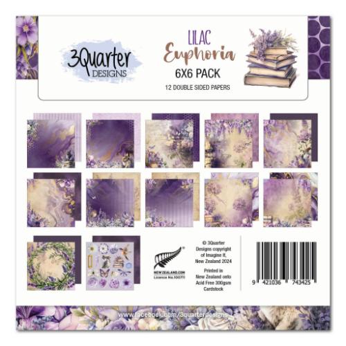 3Quarter Designs Lilac Euphoria 6x6 Collection