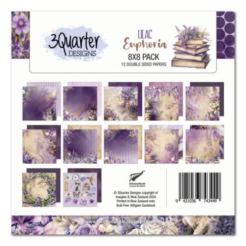 3Quarter Designs Lilac Euphoria 8x8 Collection