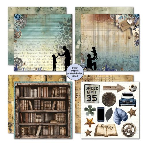 3Quarter Designs Father Figure 6x6 Collection