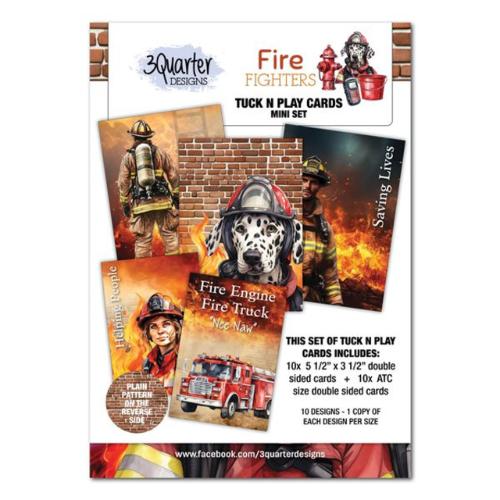 3 Quarter Designs Fire Fighters Mini Tuck n plays