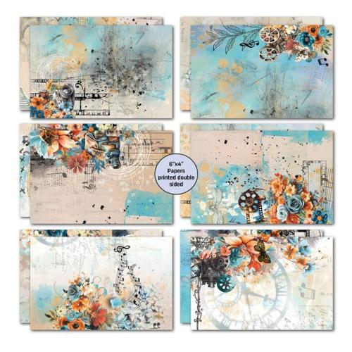 3Quarter Designs - Cerulean Score Collection - 6x4 Card Making Pack