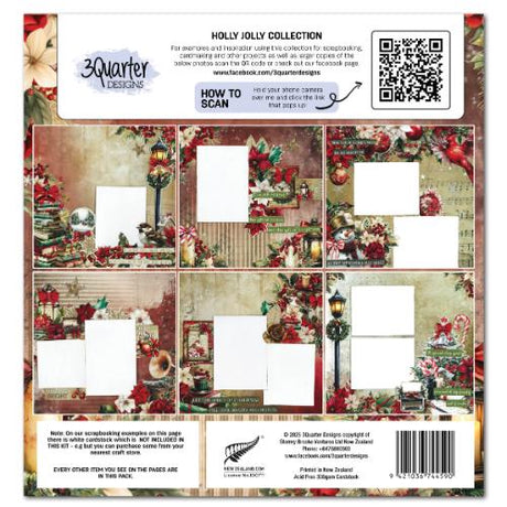 3Quarter Designs - Holly Jolly Collection Pack - Postage as per Actual