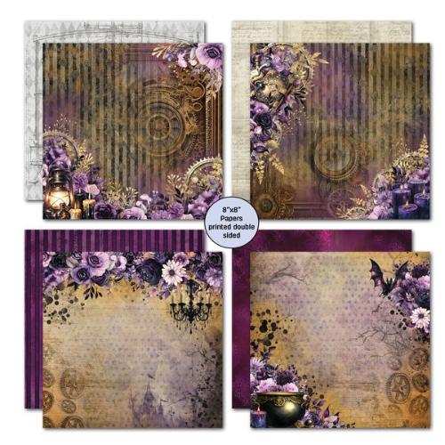 3Quarter Designs - Gothic Innovaion 8*8 Double Sided Papers