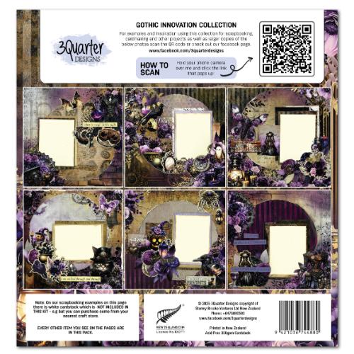 3Quarter Designs - Gothic Innovation 12*12 Collection Kit - Postage as per Actual