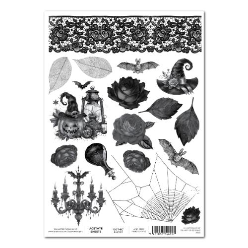 3Quarter Designs - Gothic Innovation Acetate Sheets
