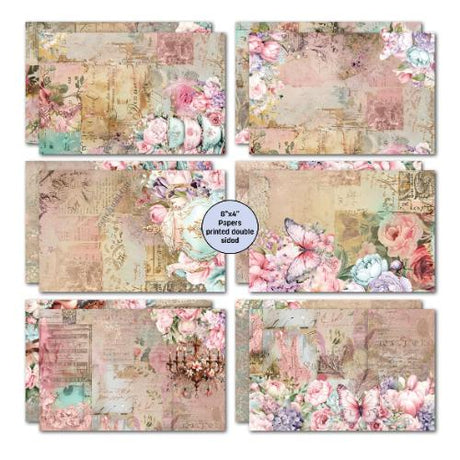 3Quarter Designs - Share Positivi-Tea 6*4 Card Making Collection Pack