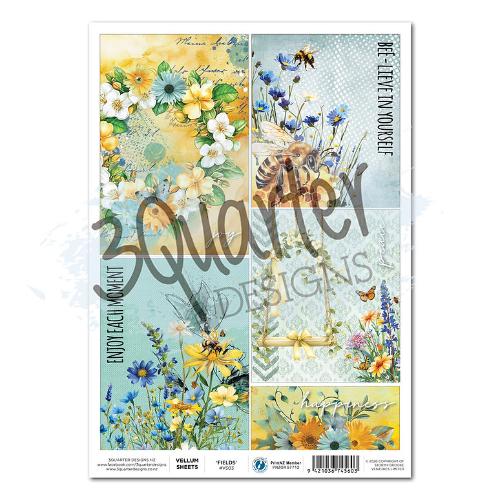 3Quarter Designs Honey Fields Vellum
