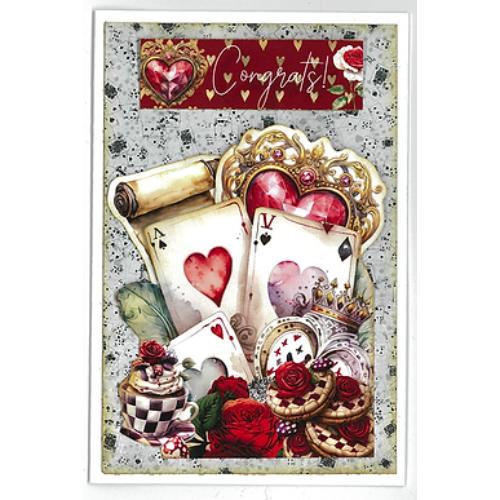 3Quarter Designs Red Queen 6x4 Card Pack
