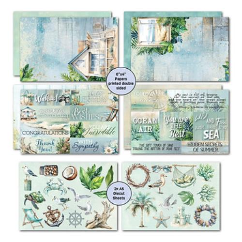 3Quarter Designs Beachside Life 6"x4" Card Pack
