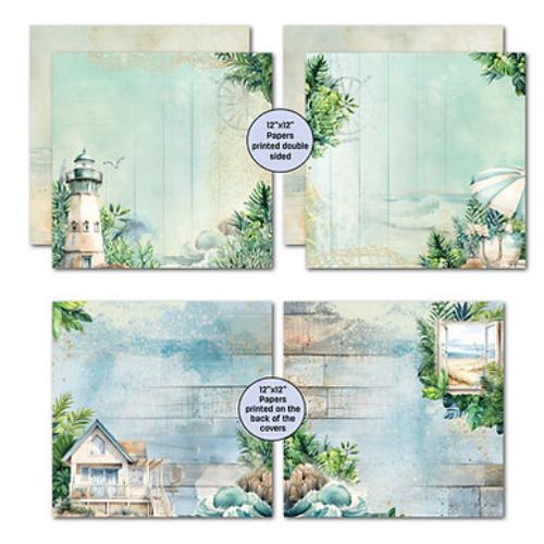 3Quarter Designs Beachside Life Scrapbook Collection - Postage as per Actual