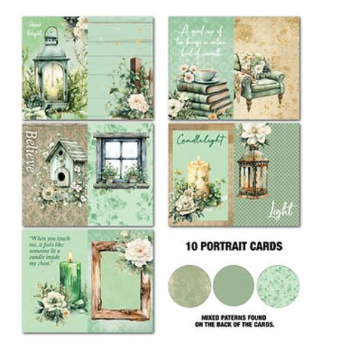 3Quarter Designs Sage Candlelight Gimme More Cards Pack