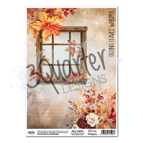 3Quarter Designs Autumn Whispers Rice Paper
