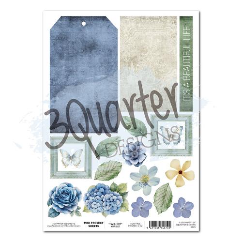 3Quarter Designs Twilight Ink Mini Project Sheet
