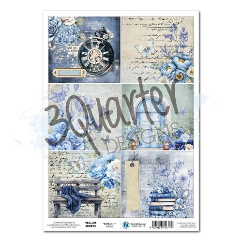 3Quarter Designs Twilight Ink Vellum