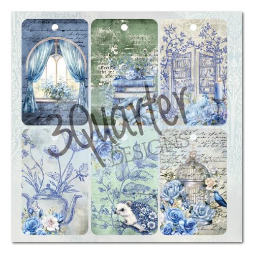 3Quarter Designs Twilight Ink 8x8 Paper Pack & Die Cuts