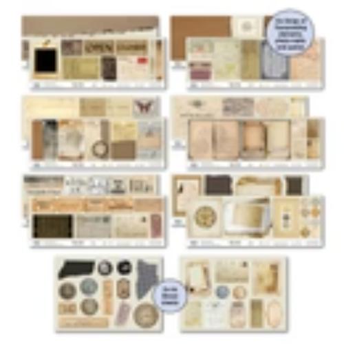 3Quarter Designs Paper Tales 12x12 Designer Paper & Diecuts Set - Postage as per Actual