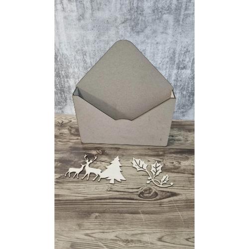 3Quarter Designs Christmas Envelope Box