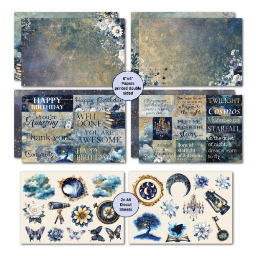 3Quarter Designs Lunar Horoscope 6x4 Card Pack Luna Horoscopes