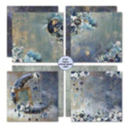 3Quarter Designs Lunar Horoscope 8x8 Paper Pack & Die Cuts set