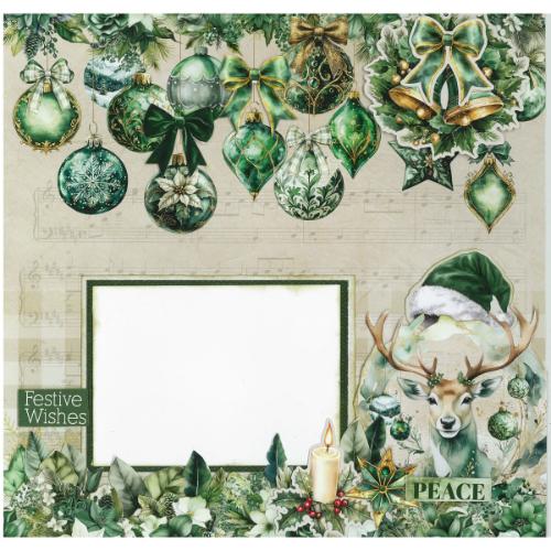 3Quarter Designs Pine Festivities - Scrapbook Collection Pack - Postage as per Actual